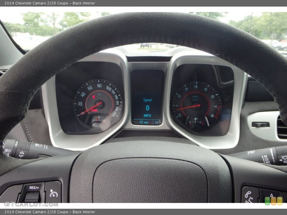 Black Interior Gauges for the 2014 Chevrolet Camaro Z/28 Coupe #96282825