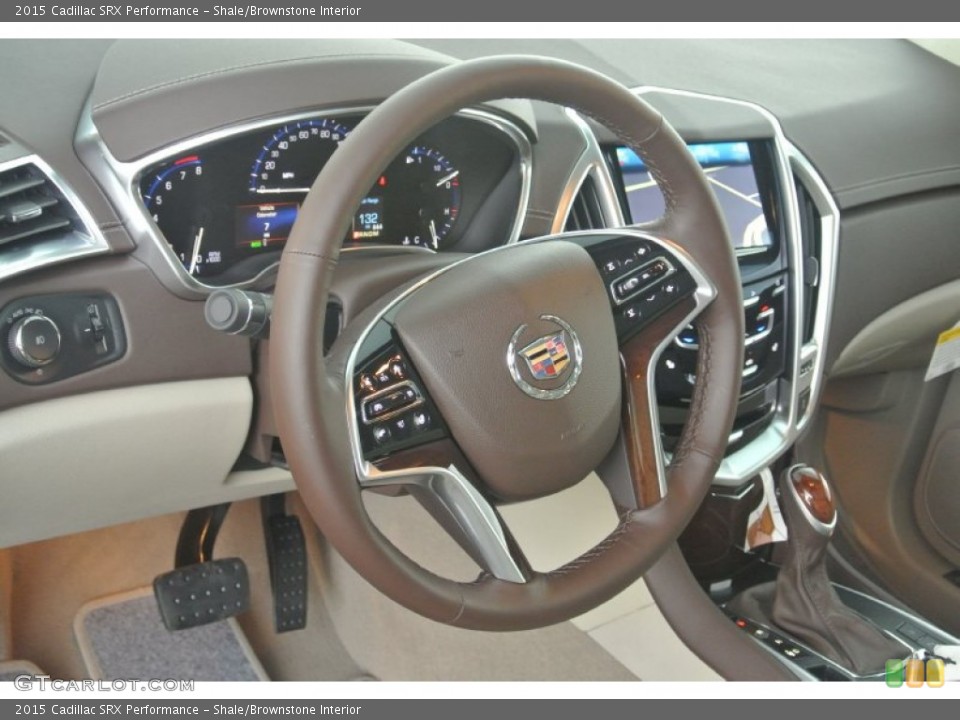 Shale/Brownstone Interior Steering Wheel for the 2015 Cadillac SRX Performance #96284274