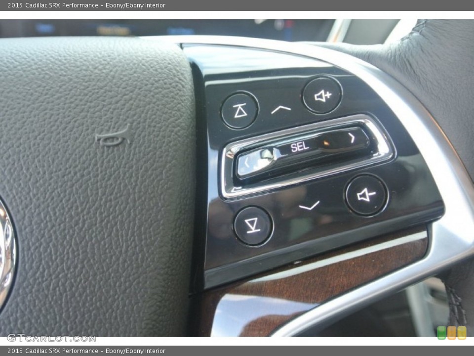 Ebony/Ebony Interior Controls for the 2015 Cadillac SRX Performance #96284958