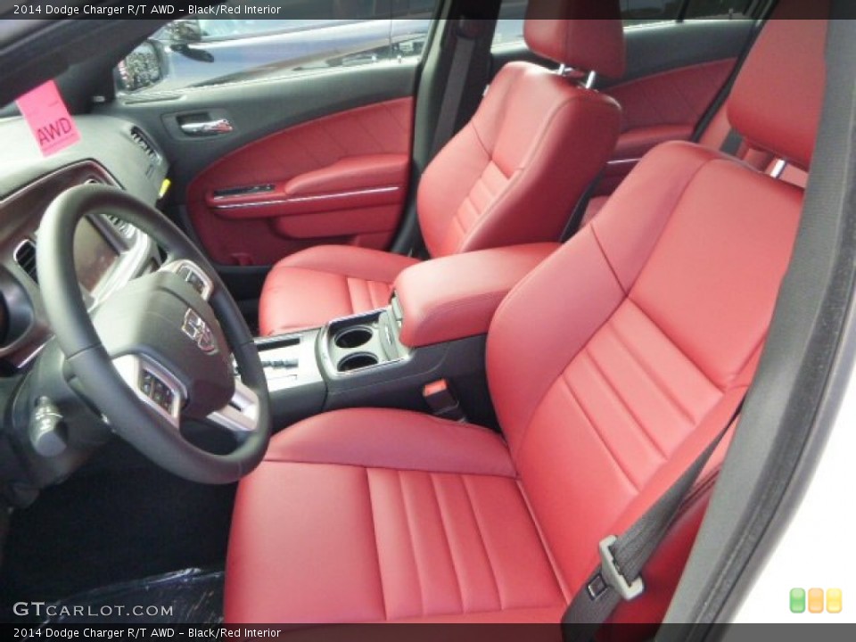 Black/Red Interior Photo for the 2014 Dodge Charger R/T AWD #96286047