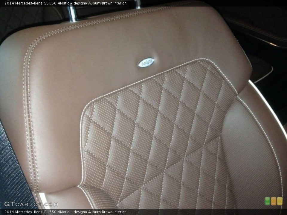 designo Auburn Brown 2014 Mercedes-Benz GL Interiors