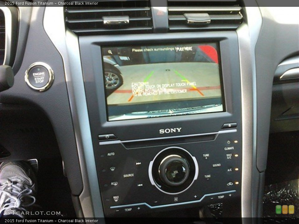 Charcoal Black Interior Controls for the 2015 Ford Fusion Titanium #96298026