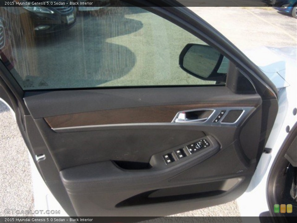 Black Interior Door Panel for the 2015 Hyundai Genesis 5.0 Sedan #96298635