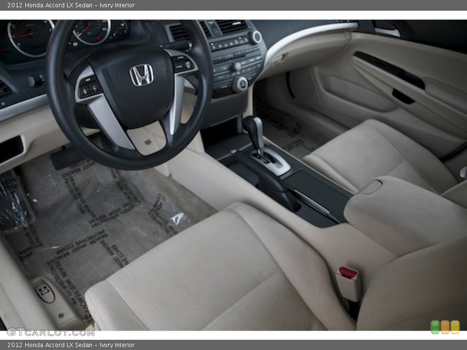 Ivory Interior Photo For The 2012 Honda Accord Lx Sedan