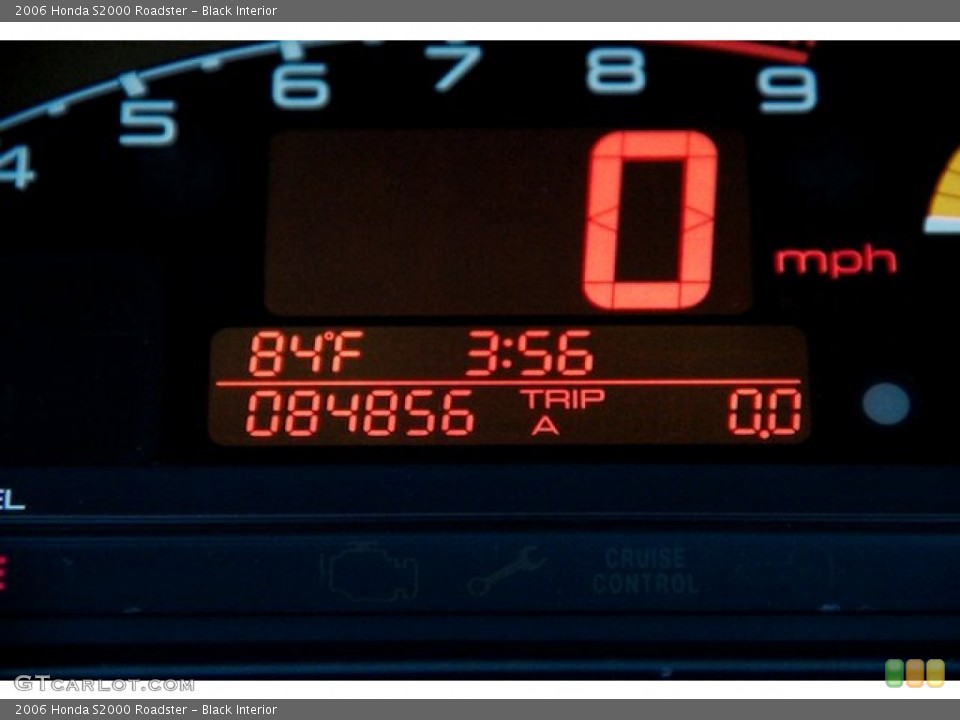 Black Interior Gauges for the 2006 Honda S2000 Roadster #96303285