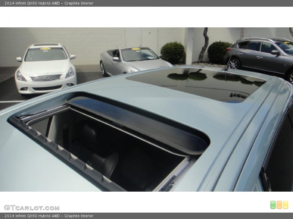 Graphite Interior Sunroof for the 2014 Infiniti QX60 Hybrid AWD #96303564