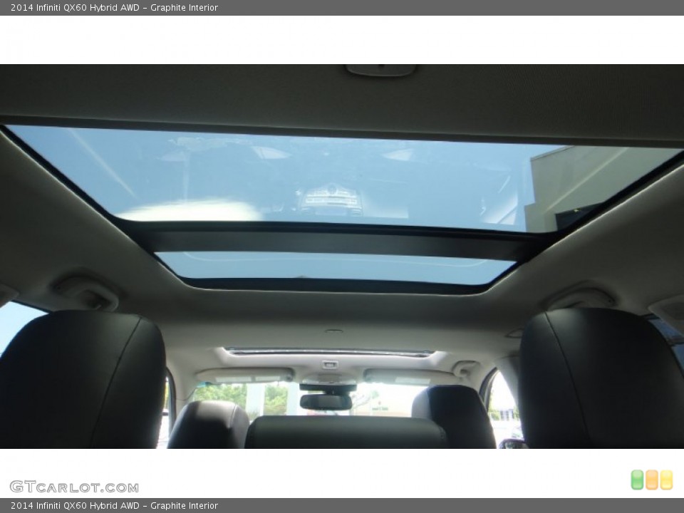 Graphite Interior Sunroof for the 2014 Infiniti QX60 Hybrid AWD #96303585
