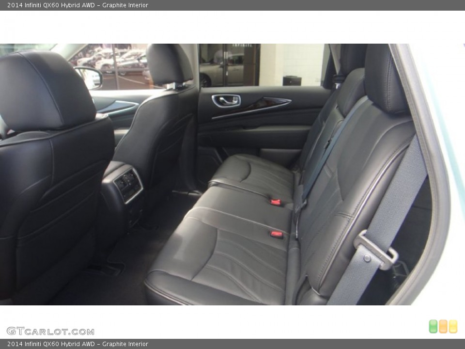 Graphite Interior Rear Seat for the 2014 Infiniti QX60 Hybrid AWD #96303675