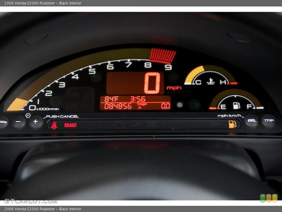 Black Interior Gauges for the 2006 Honda S2000 Roadster #96303723