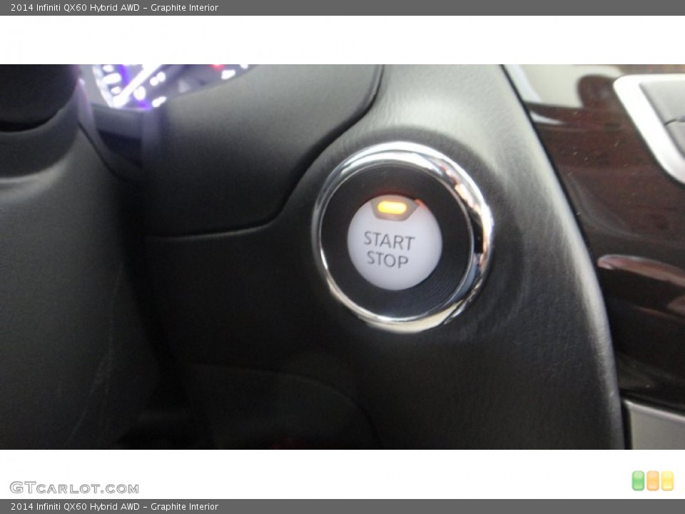 Graphite Interior Controls for the 2014 Infiniti QX60 Hybrid AWD #96303900