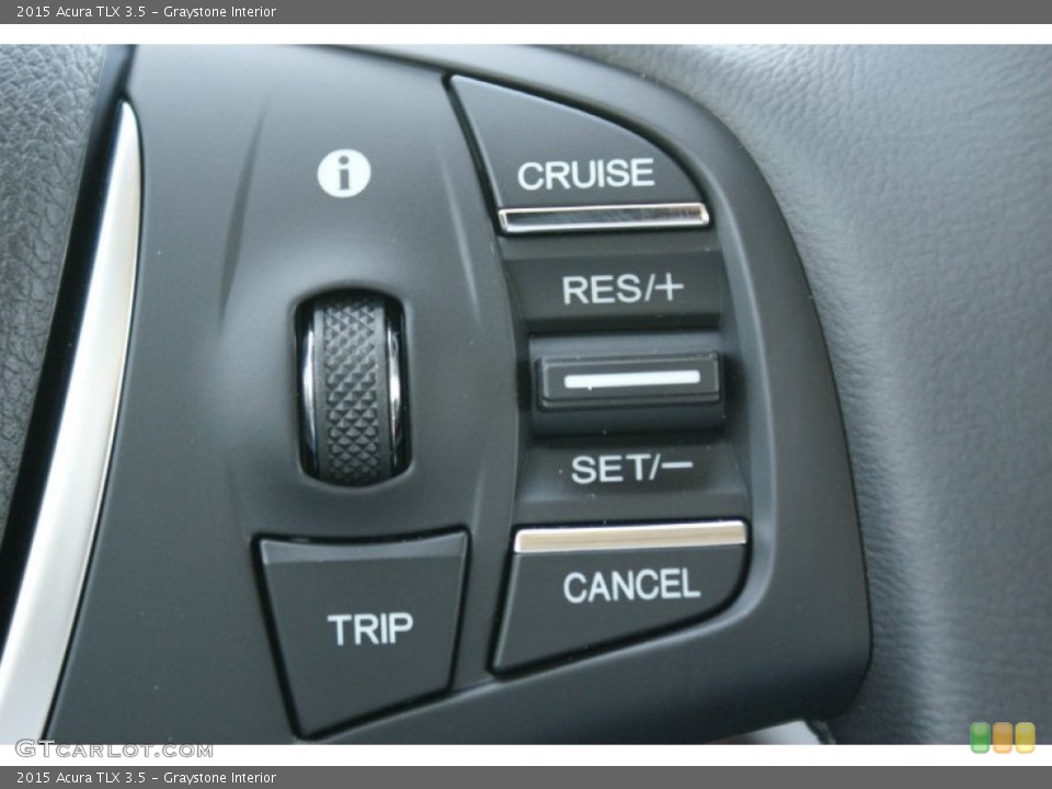 Graystone Interior Controls for the 2015 Acura TLX 3.5 #96307542