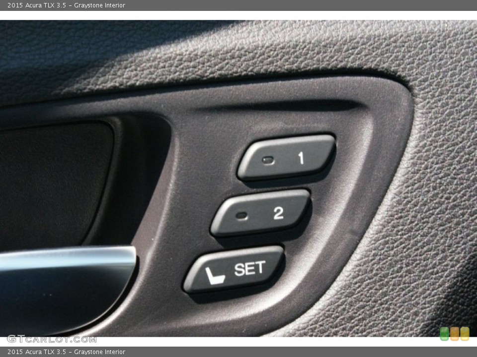 Graystone Interior Controls for the 2015 Acura TLX 3.5 #96307608