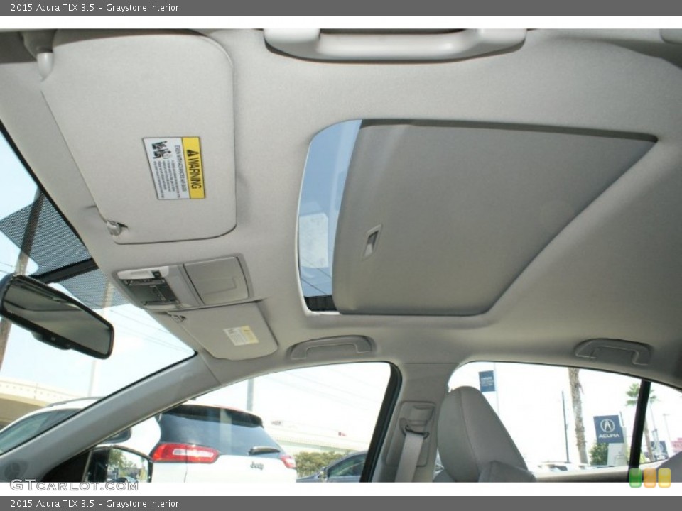 Graystone Interior Sunroof for the 2015 Acura TLX 3.5 #96307704