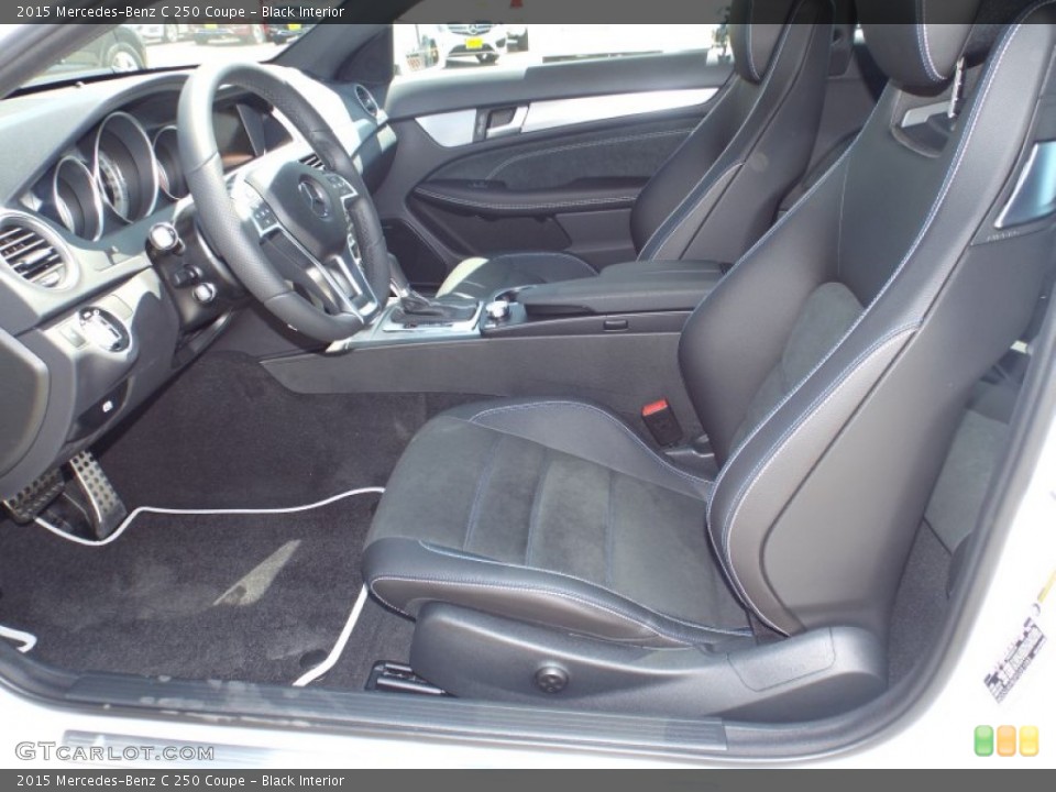 Black Interior Photo for the 2015 Mercedes-Benz C 250 Coupe #96311757