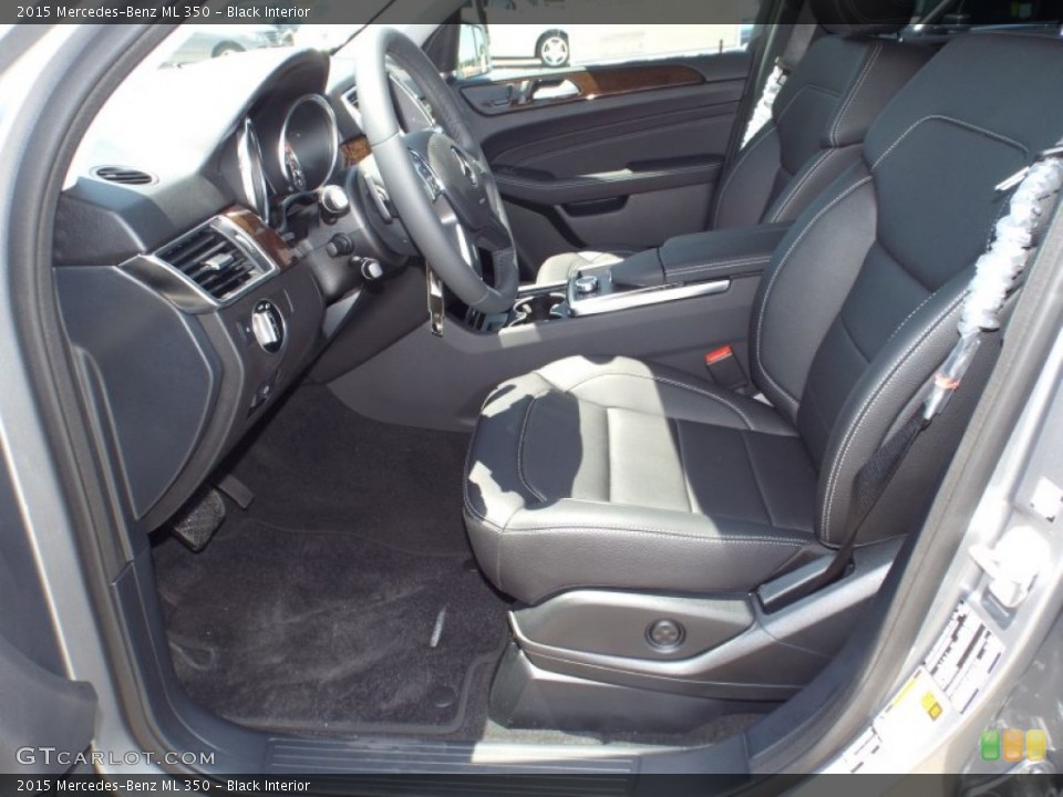 Black Interior Photo for the 2015 Mercedes-Benz ML 350 #96312528