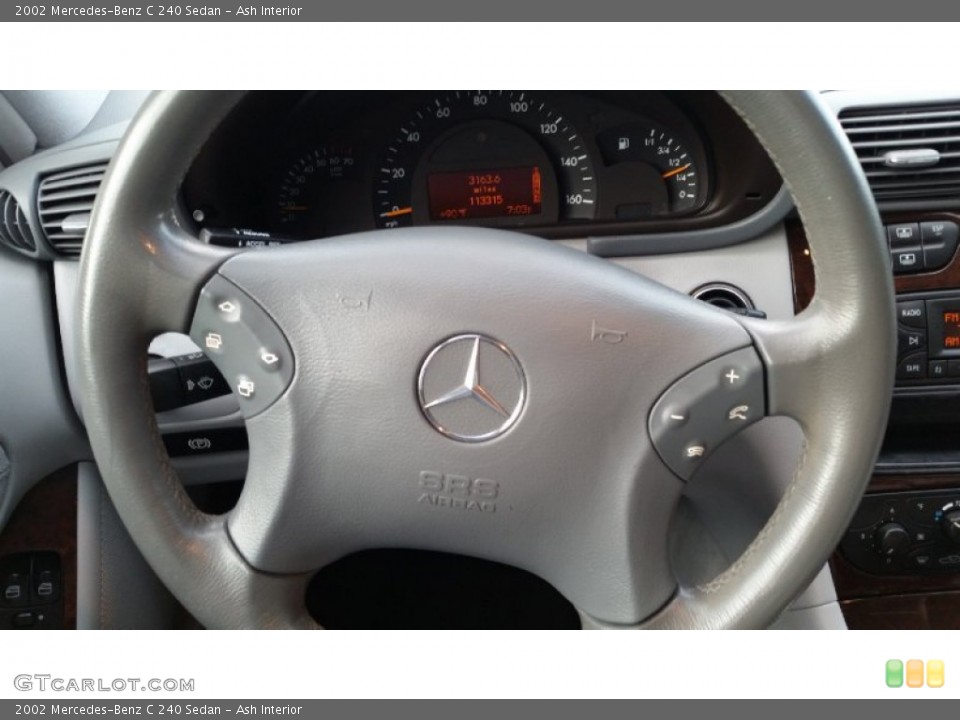 Ash Interior Steering Wheel for the 2002 Mercedes-Benz C 240 Sedan #96315225