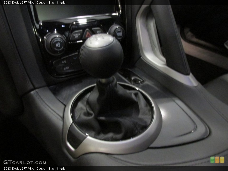 Black Interior Transmission for the 2013 Dodge SRT Viper Coupe #96321042