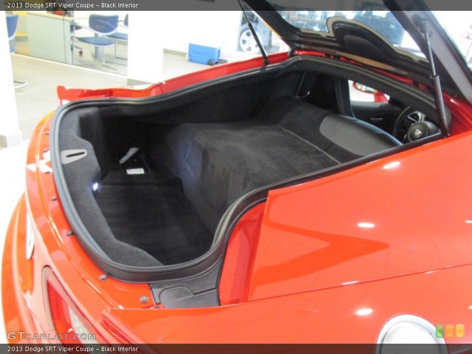 Black Interior Trunk for the 2013 Dodge SRT Viper Coupe #96321252