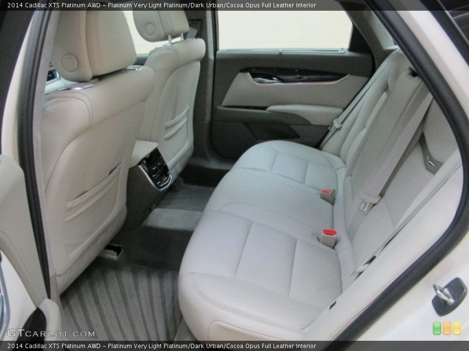 Platinum Very Light Platinum/Dark Urban/Cocoa Opus Full Leather Interior Rear Seat for the 2014 Cadillac XTS Platinum AWD #96325341