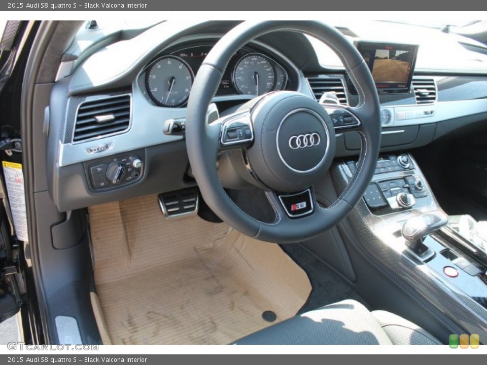 Black Valcona Interior Dashboard for the 2015 Audi S8 quattro S #96330330