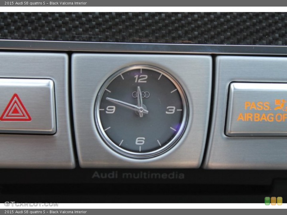 Black Valcona Interior Controls for the 2015 Audi S8 quattro S #96330447