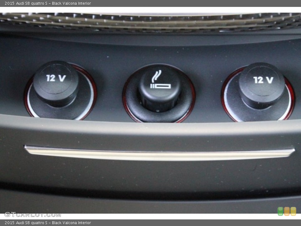 Black Valcona Interior Controls for the 2015 Audi S8 quattro S #96330642