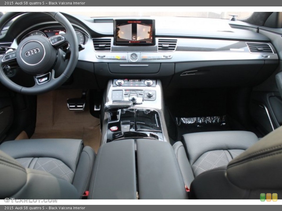Black Valcona Interior Dashboard for the 2015 Audi S8 quattro S #96330654