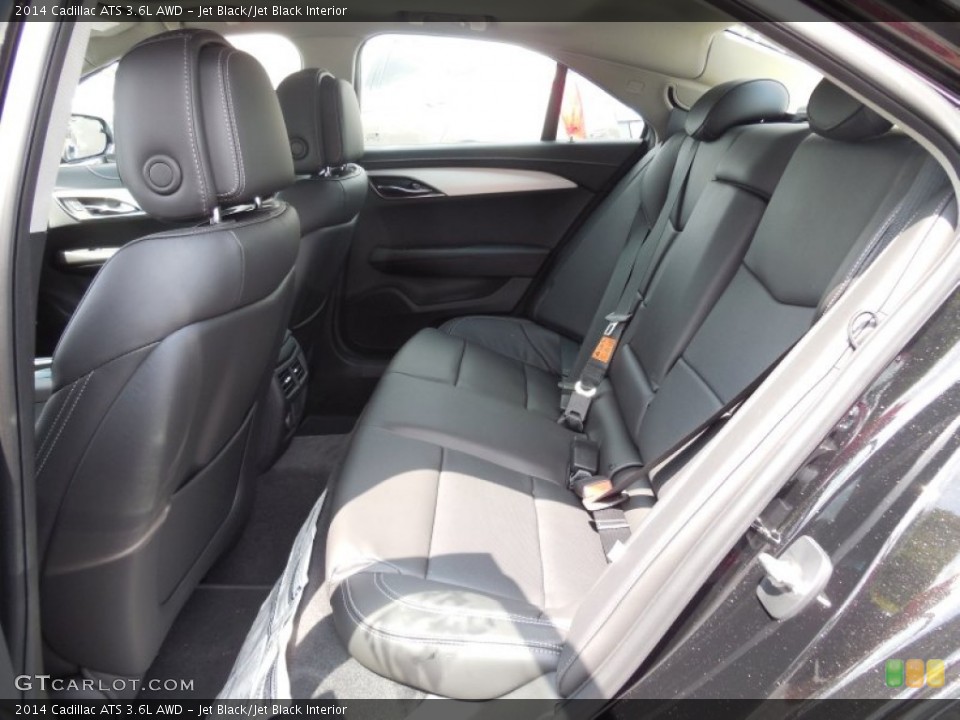 Jet Black/Jet Black Interior Rear Seat for the 2014 Cadillac ATS 3.6L AWD #96330864
