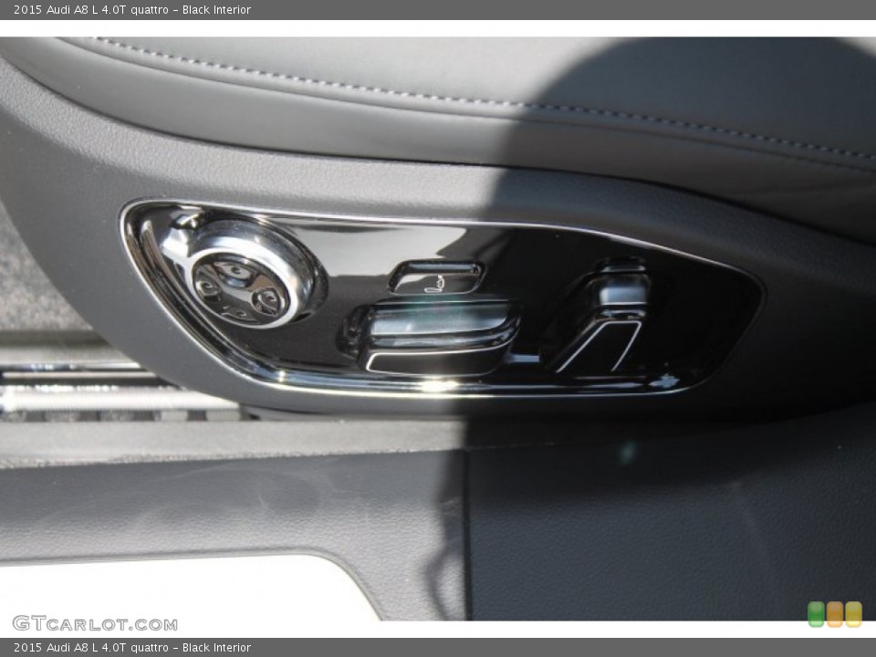 Black Interior Controls for the 2015 Audi A8 L 4.0T quattro #96331977