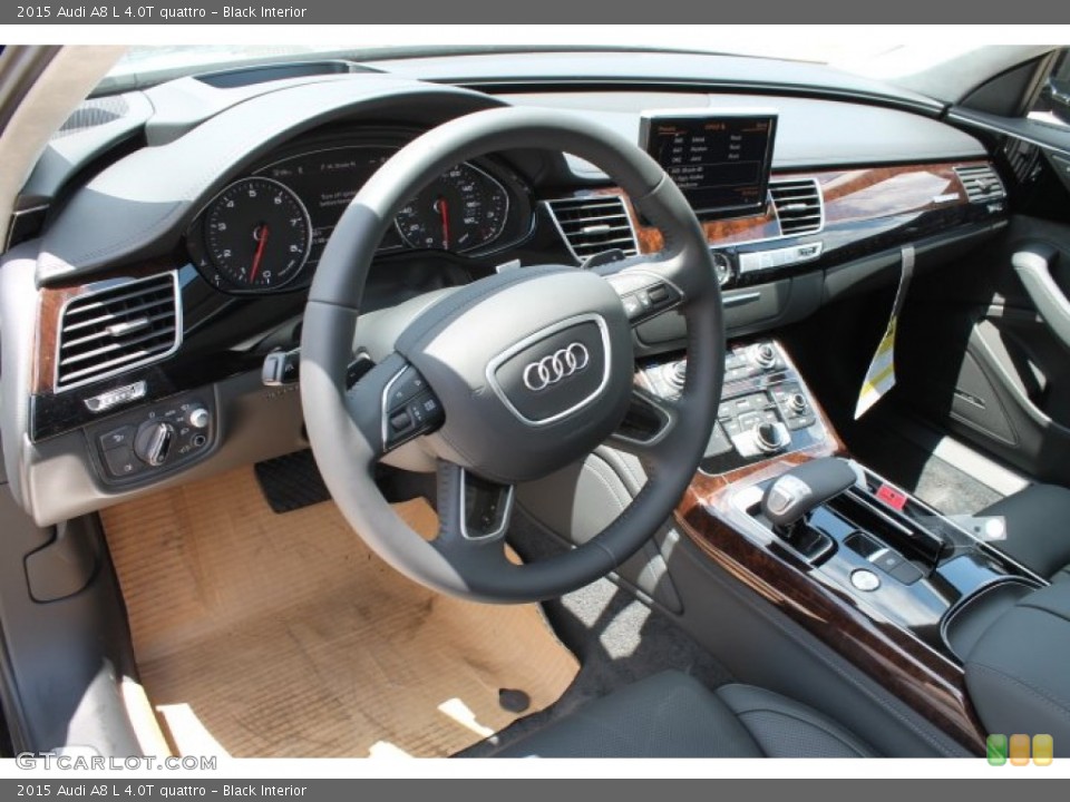 Black Interior Dashboard for the 2015 Audi A8 L 4.0T quattro #96331984