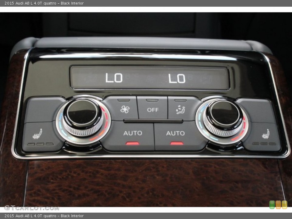 Black Interior Controls for the 2015 Audi A8 L 4.0T quattro #96332172