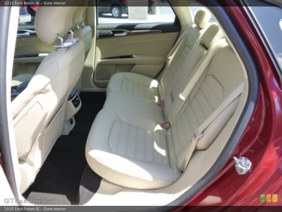 Dune Interior Rear Seat for the 2015 Ford Fusion SE #96338522