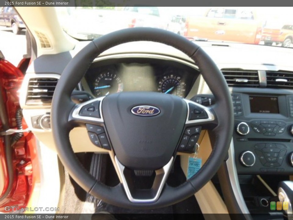 Dune Interior Steering Wheel for the 2015 Ford Fusion SE #96338681