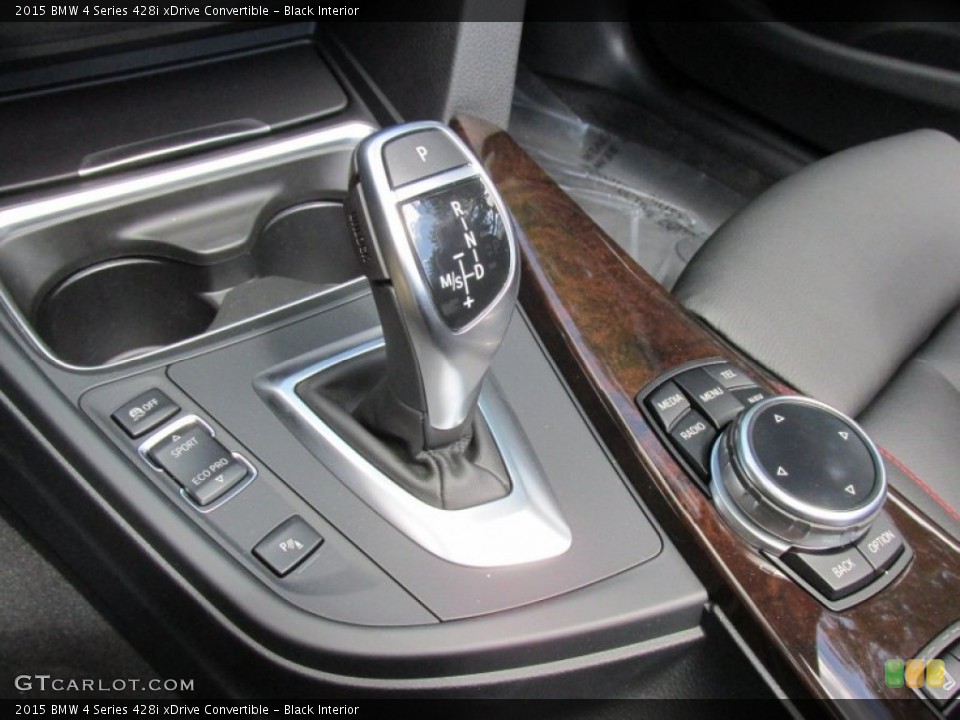Black Interior Transmission for the 2015 BMW 4 Series 428i xDrive Convertible #96339401