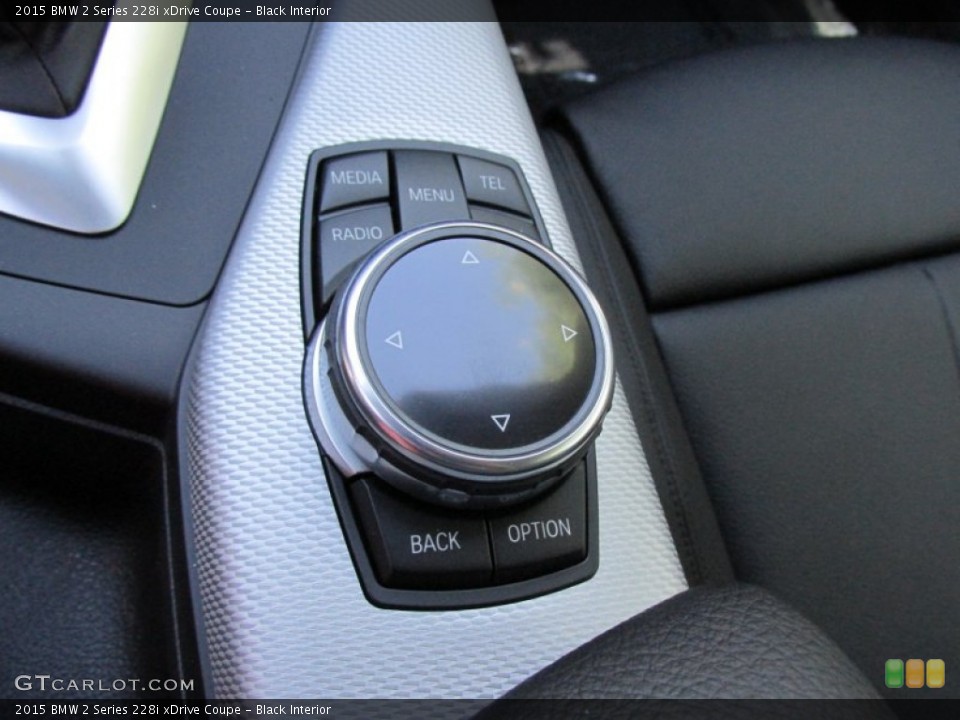 Black Interior Controls for the 2015 BMW 2 Series 228i xDrive Coupe #96340012