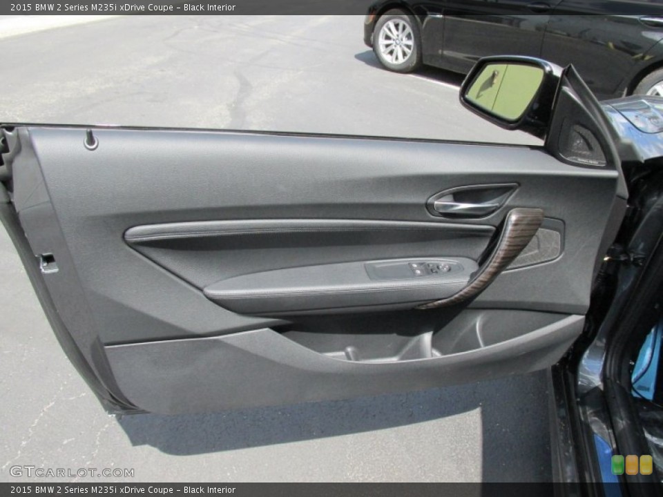 Black Interior Door Panel for the 2015 BMW 2 Series M235i xDrive Coupe #96340358