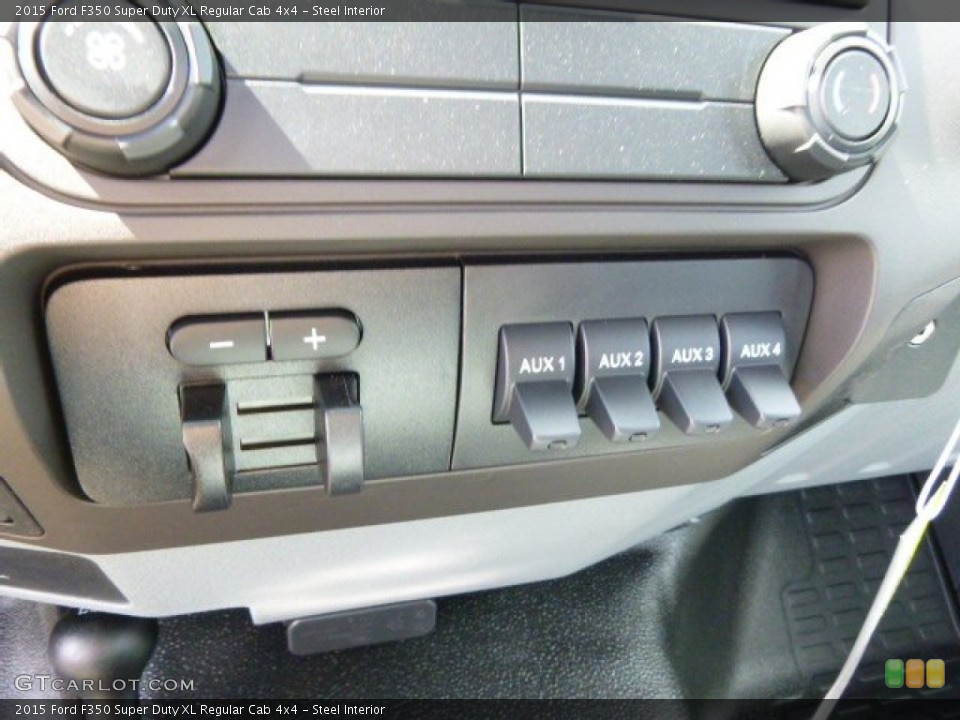 Steel Interior Controls for the 2015 Ford F350 Super Duty XL Regular Cab 4x4 #96345248