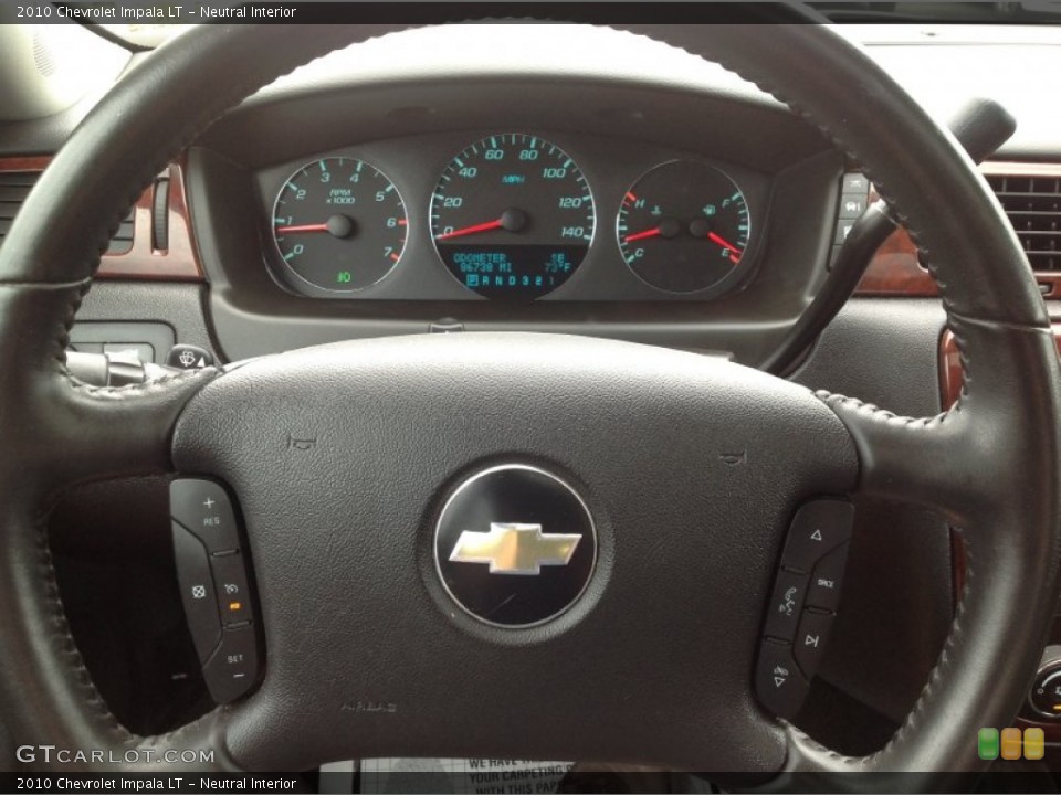 Neutral Interior Steering Wheel for the 2010 Chevrolet Impala LT #96352501