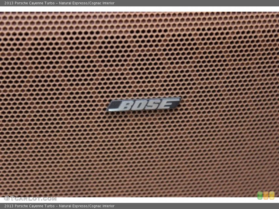 Natural Espresso/Cognac Interior Audio System for the 2013 Porsche Cayenne Turbo #96357234
