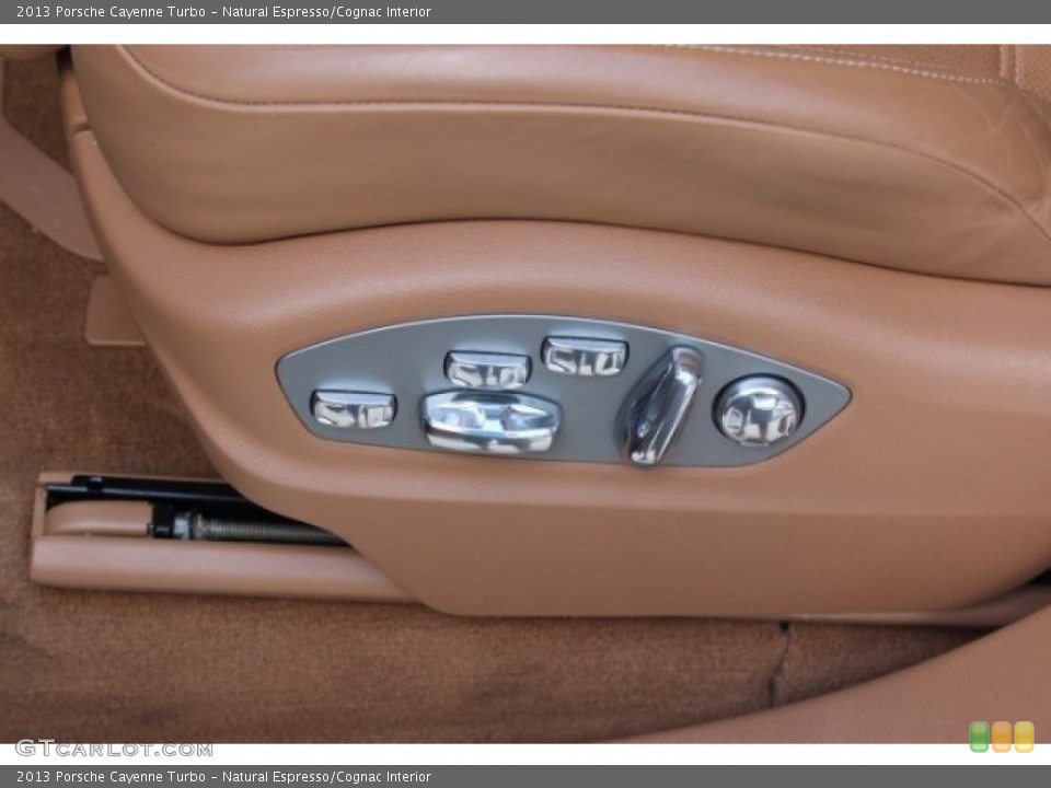 Natural Espresso/Cognac Interior Controls for the 2013 Porsche Cayenne Turbo #96357293