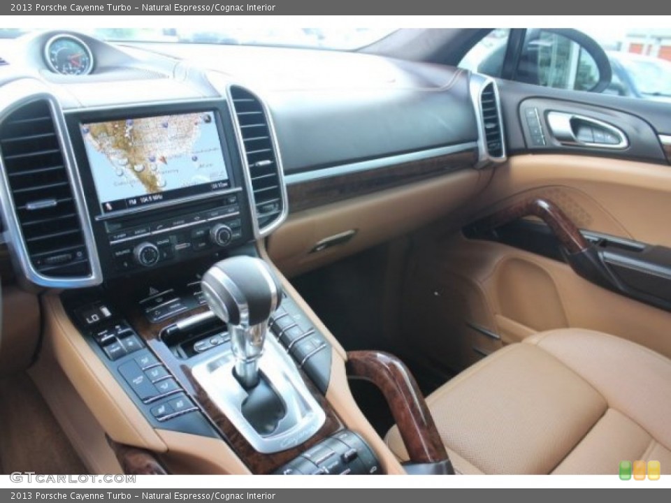 Natural Espresso/Cognac Interior Controls for the 2013 Porsche Cayenne Turbo #96357314