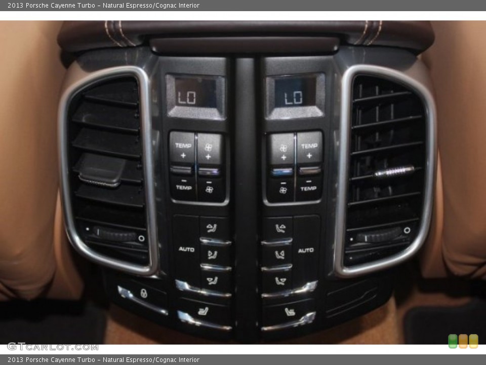 Natural Espresso/Cognac Interior Controls for the 2013 Porsche Cayenne Turbo #96357777