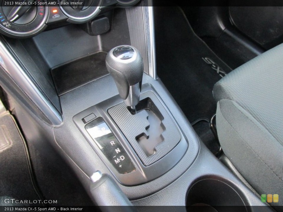 Black Interior Transmission for the 2013 Mazda CX-5 Sport AWD #96358112