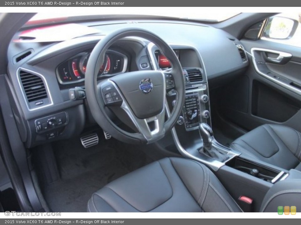 R-Design Off Black Interior Photo for the 2015 Volvo XC60 T6 AWD R-Design #96363789