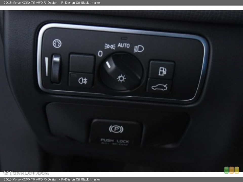 R-Design Off Black Interior Controls for the 2015 Volvo XC60 T6 AWD R-Design #96364020