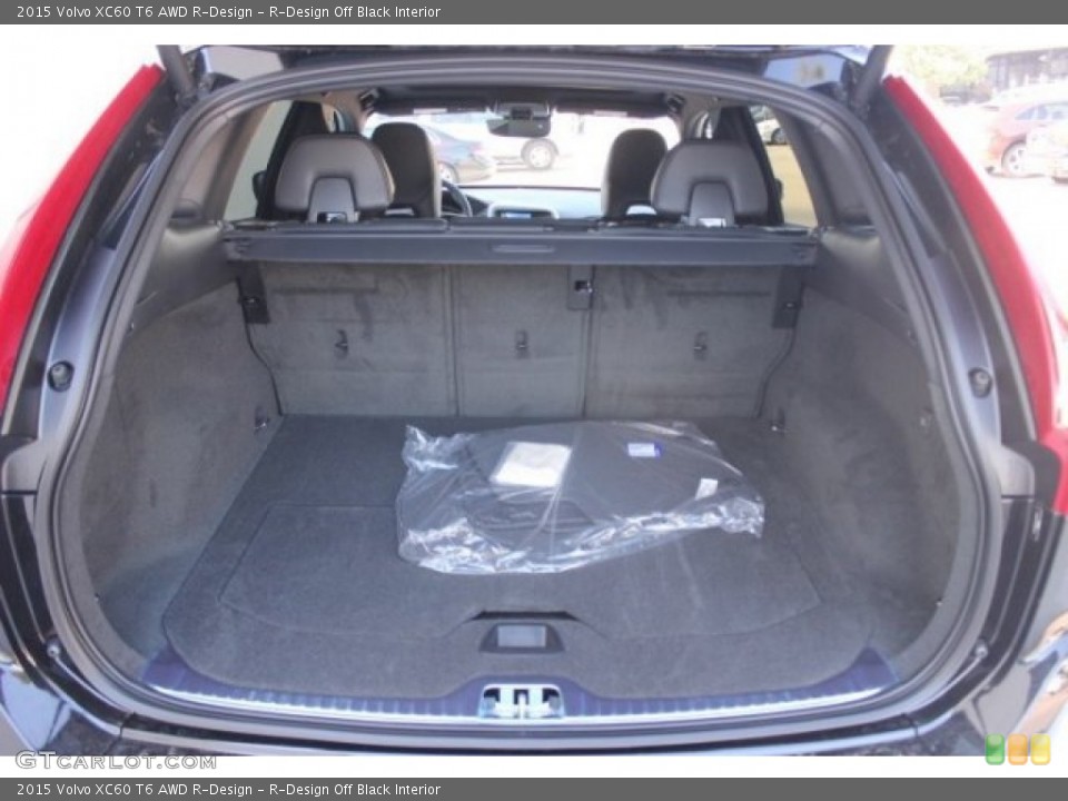 R-Design Off Black Interior Trunk for the 2015 Volvo XC60 T6 AWD R-Design #96364122