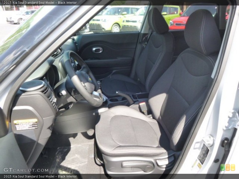 Black Interior Photo for the 2015 Kia Soul  #96365601