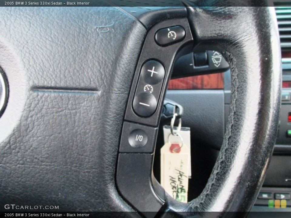 Black Interior Controls for the 2005 BMW 3 Series 330xi Sedan #96377412