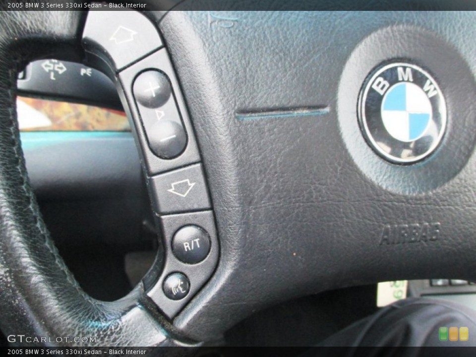 Black Interior Controls for the 2005 BMW 3 Series 330xi Sedan #96377418