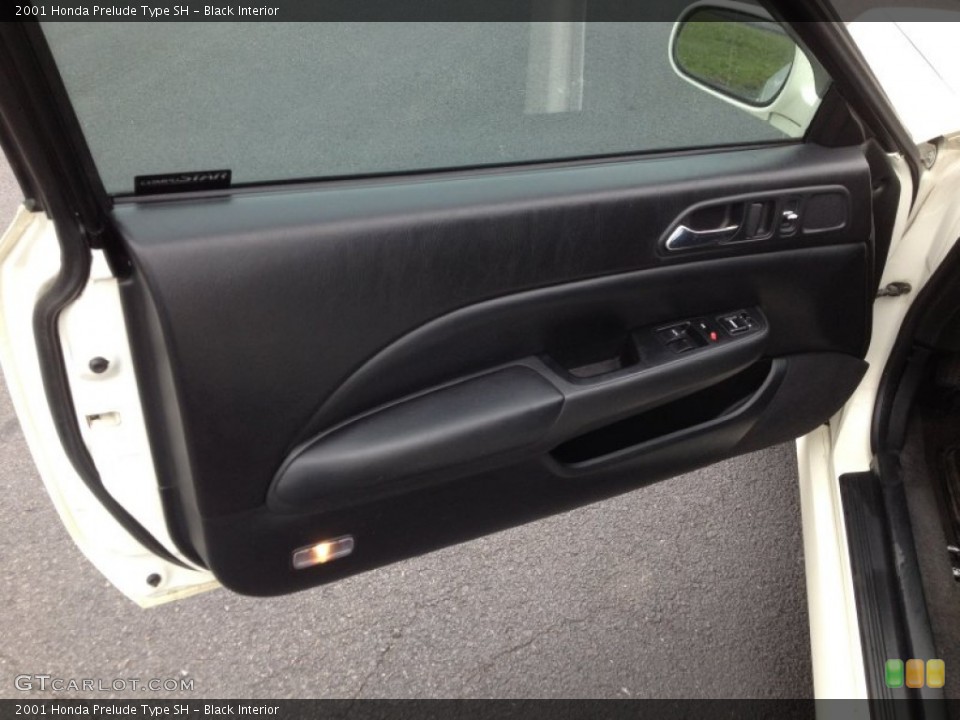 Black Interior Door Panel for the 2001 Honda Prelude Type SH #96380720